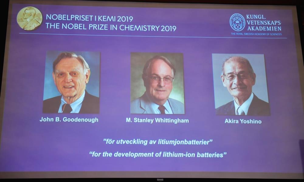 Nobel Prize in Chemistry Honours Breakthroughs in Lithium-Ion Batterie...