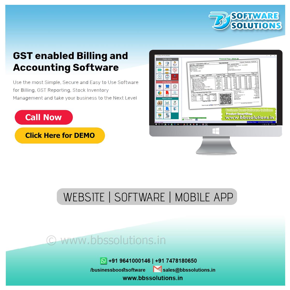 GST ENABLE software for distributor,wholesale,retail...