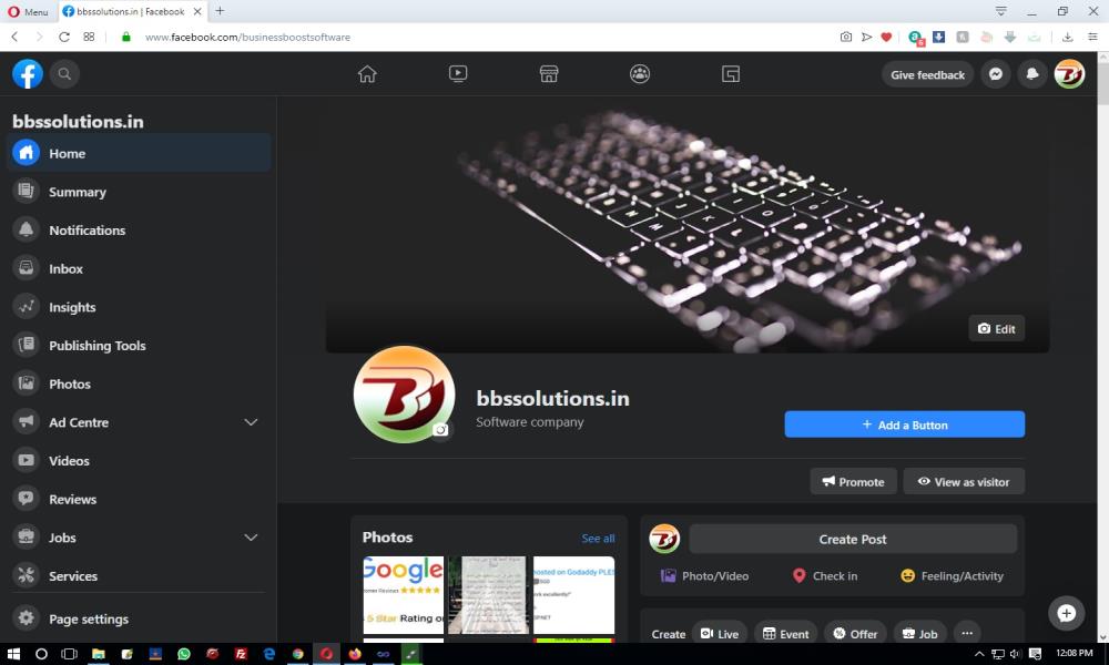 New Facebok Dark theme launched.Have you seen the update?...